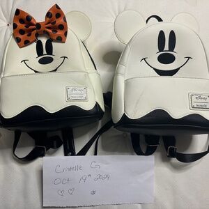 Minnie and Mickey Glow-in-the-Dark loungefly